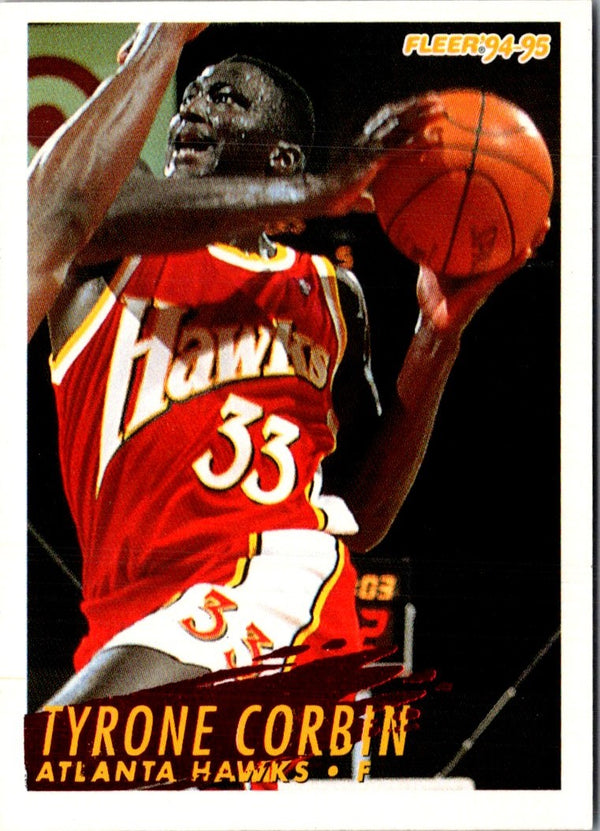 1995 Fleer Tyrone Corbin #249