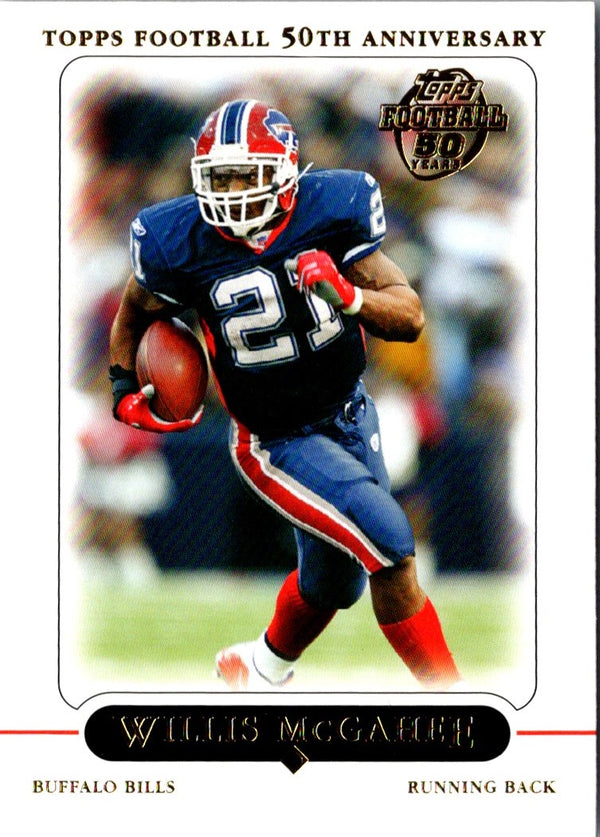 2005 Topps Willis McGahee #8