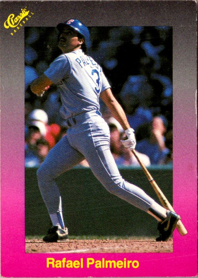 1989 Classic Travel Rafael Palmeiro