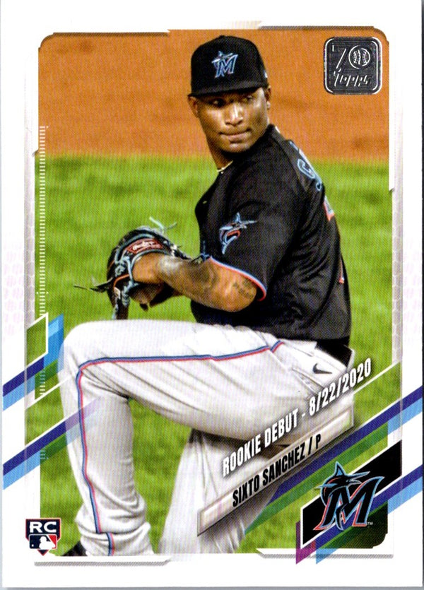 2021 Topps Update Sixto Sanchez #US186