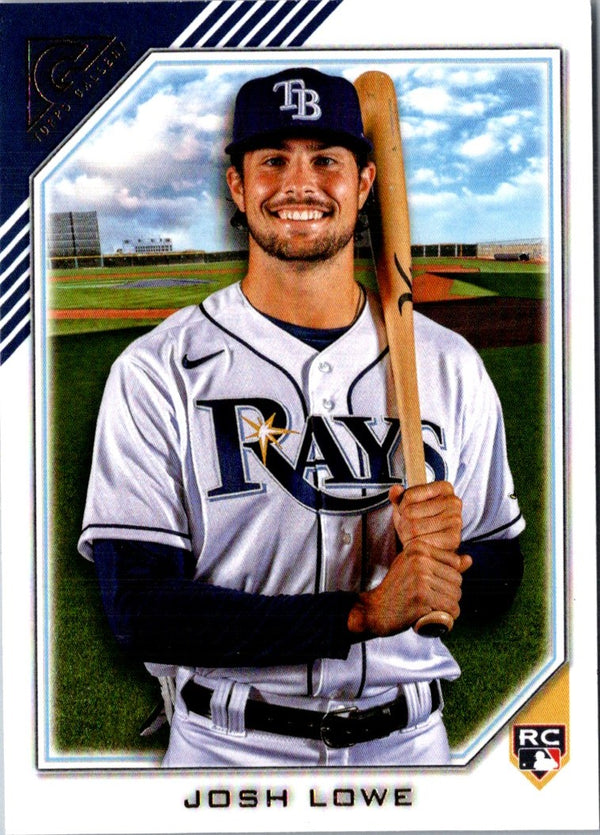 2022 Topps Gallery Josh Lowe #16 Rookie