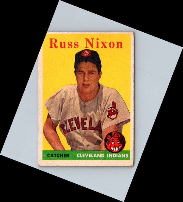 1958 Topps Russ Nixon #133 Rookie