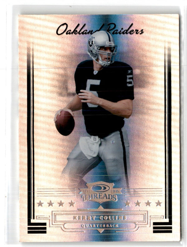 2006 Donruss Threads Kerry Collins #110 248/250