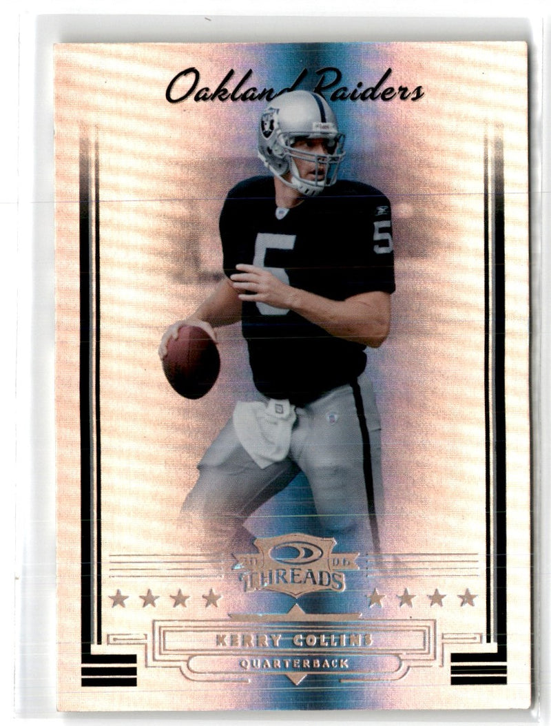 2006 Donruss Threads Kerry Collins