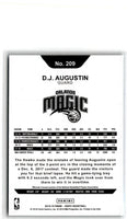 2018 Hoops Blue D.J. Augustin #209