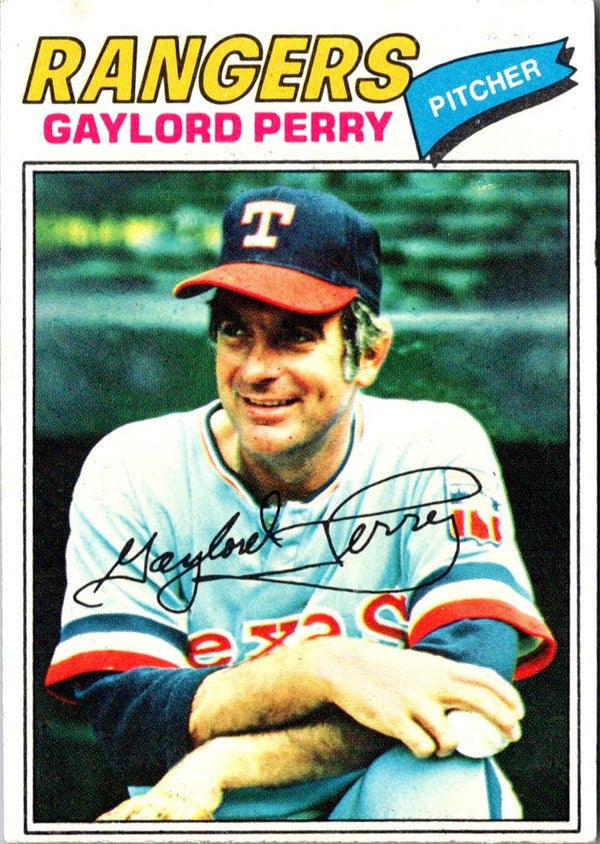 1977 Topps Gaylord Perry #152