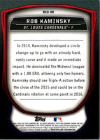 2015 Bowman Chrome Scouts Update Rob Kaminsky #BSU-RK