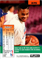 1992 SkyBox Hubert Davis #375 Rookie