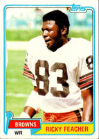 1981 Topps Ricky Feacher #196 Rookie