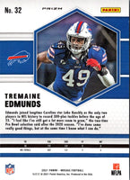 2021 Panini Mosaic Prizm Red Tremaine Edmunds #32