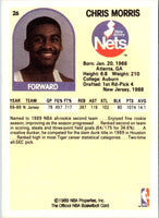 1989 Hoops Chris Morris #26 Rookie