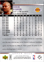 2007 Upper Deck First Edition Derek Fisher #80