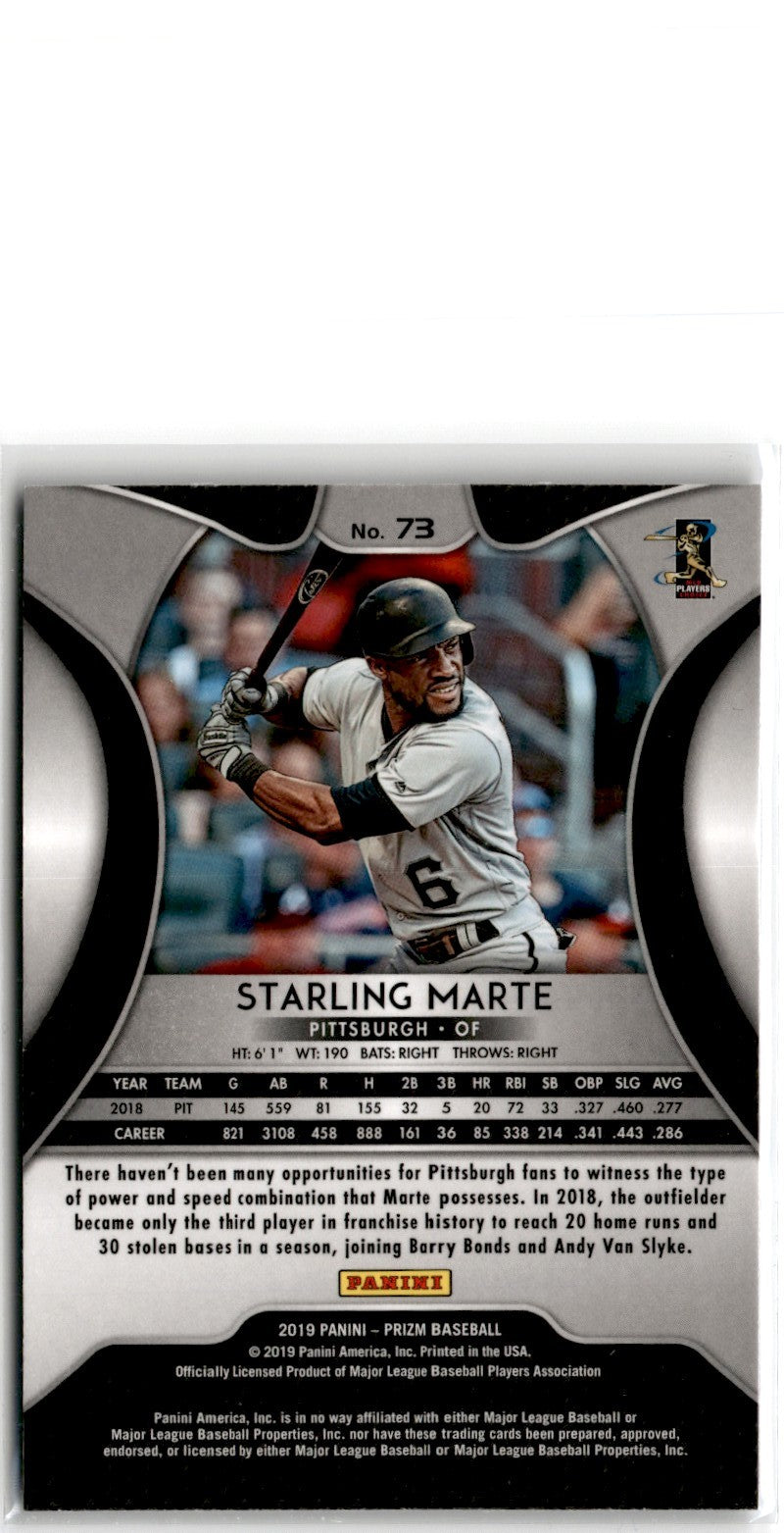 2019 Panini Prizm Starling Marte