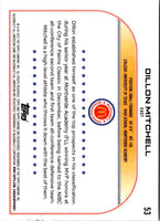 2022 Topps Chrome McDonald's All American Dillon Mitchell #53