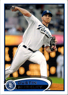 2012 Topps Blue Dustin Moseley #448
