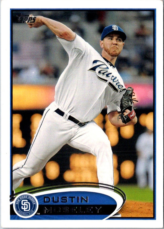 2012 Topps Blue Dustin Moseley #448