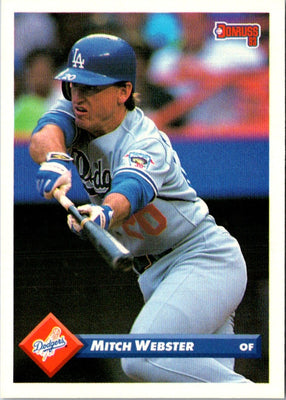 1993 Donruss Mitch Webster #62