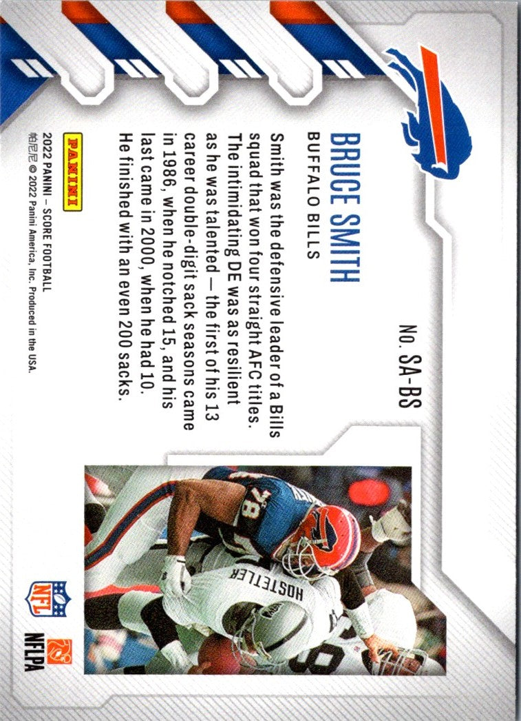 2022 Score Sack Attack Bruce Smith