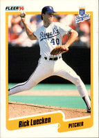 1990 Fleer Rick Luecken #113 Rookie