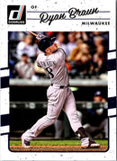 2017 Donruss Ryan Braun