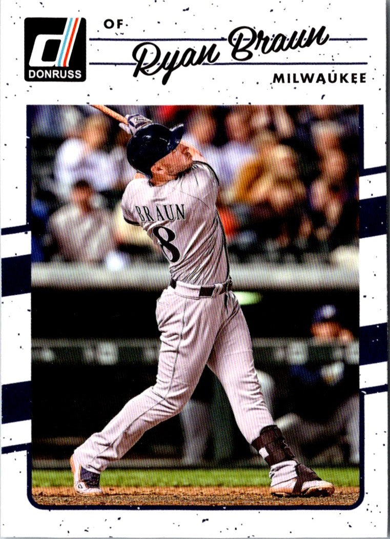 2017 Donruss Ryan Braun