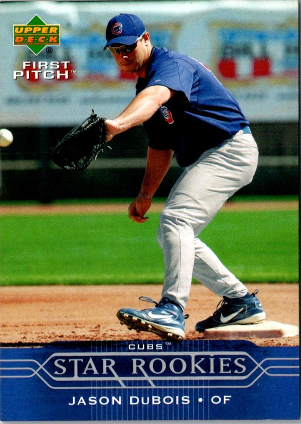 2005 Upper Deck First Pitch Jason DuBois #318