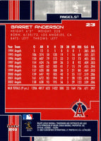 2003 Ultra Garret Anderson #23
