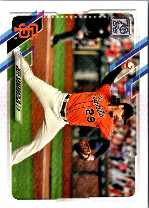 2021 Topps Jeff Samardzija #382