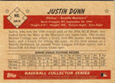 2019 Bowman Heritage Prospects Justin Dunn