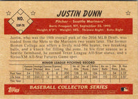 2019 Bowman Heritage Prospects Justin Dunn #53CP-76