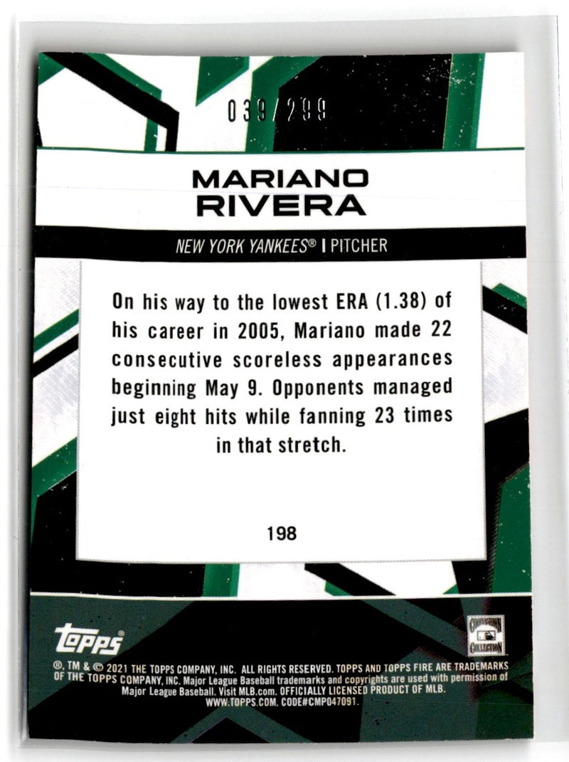 2021 Topps Mariano Rivera