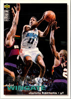 1995 Collector's Choice Stickers Charlotte Hornets #111