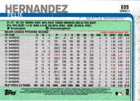 2019 Topps Felix Hernandez #699