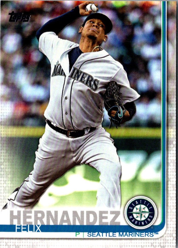 2019 Topps Felix Hernandez #699