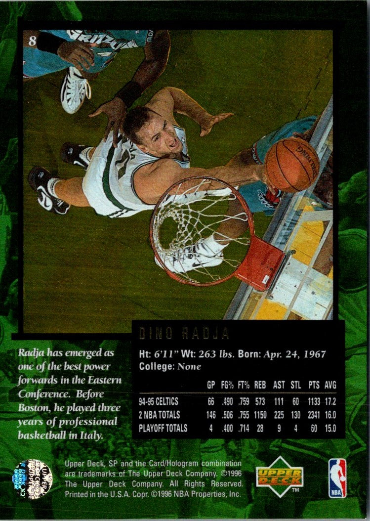 1996 Upper Deck Dino Radja