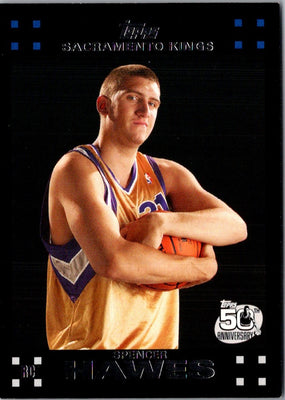 2007 Topps Spencer Hawes #120 Rookie