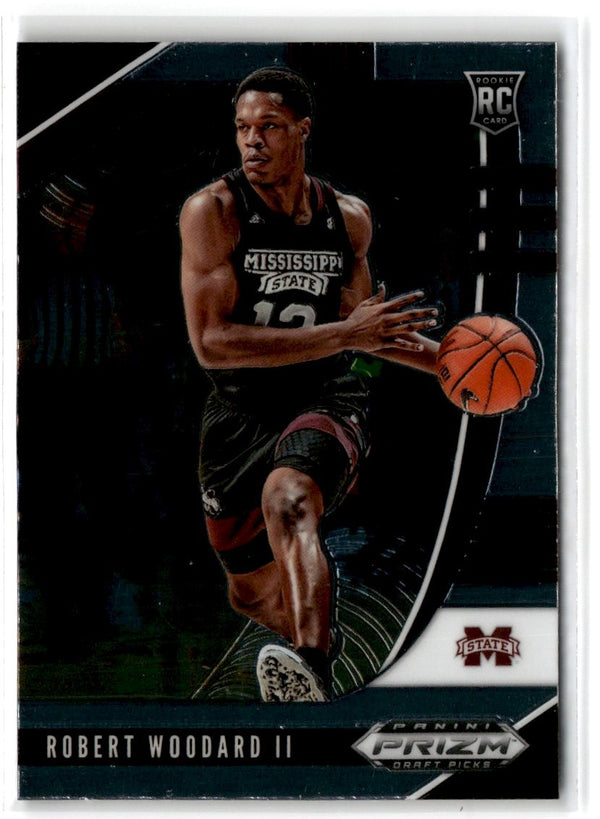 2020 Panini Prizm Draft Picks Collegiate Robert Woodard II #63