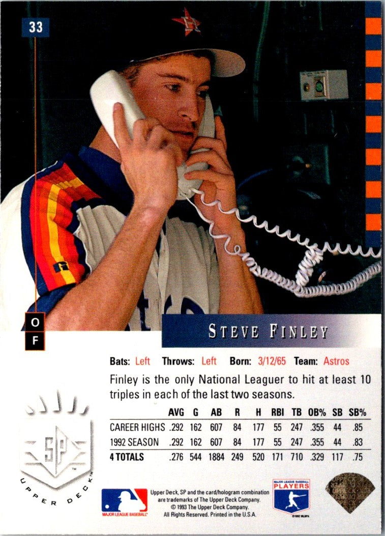 1993 SP Steve Finley