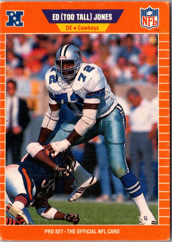 1989 Pro Set Ed Too Tall Jones #91