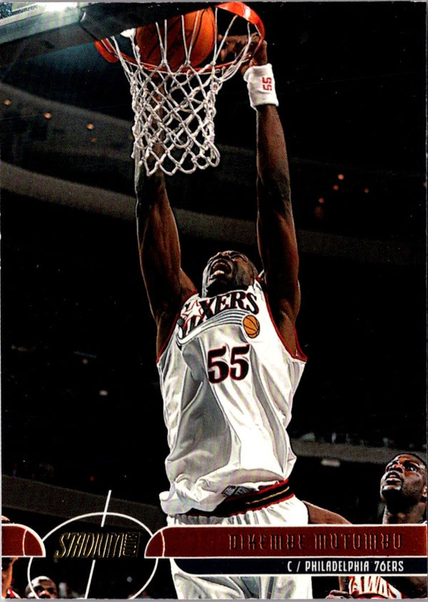 2001 Stadium Club Dikembe Mutombo #1