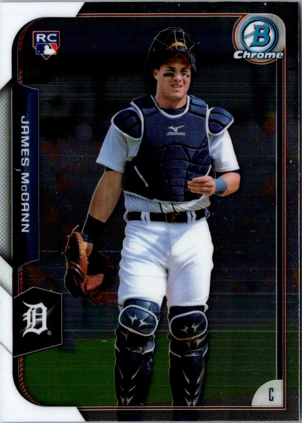 2015 Bowman Chrome James McCann #191 Rookie