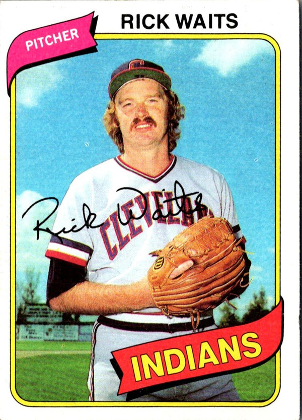 1980 Topps Rick Waits #168