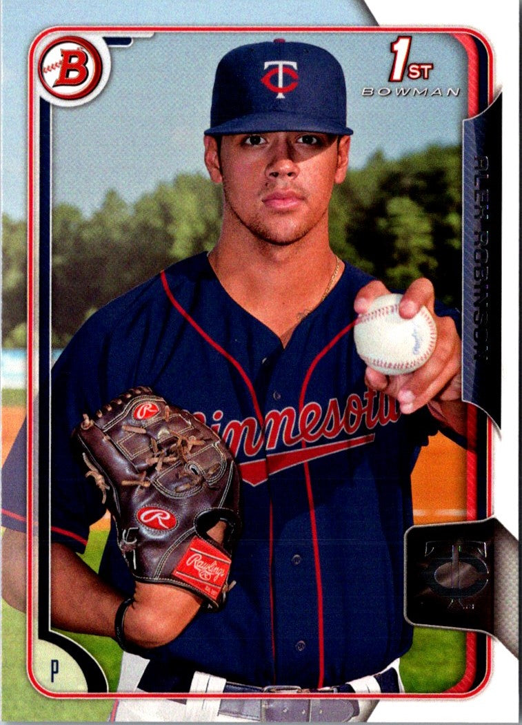 2015 Bowman Draft Picks & Prospects Alex Robinson