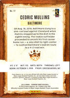 2019 Panini Diamond Kings Cedric Mullins #77 Rookie