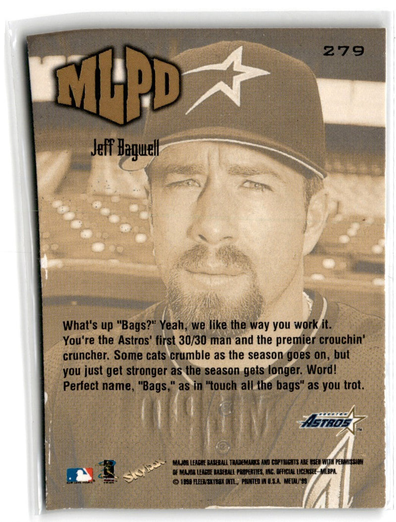 1999 Metal Universe Jeff Bagwell