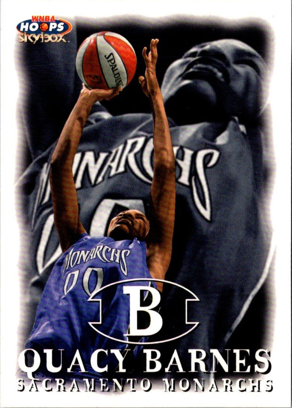 1999 Hoops WNBA Quacy Barnes #35