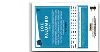 2020 Donruss Optic Joe Palumbo #85 Rookie