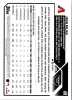 2023 Topps Heritage Red Border Josh Rojas #280