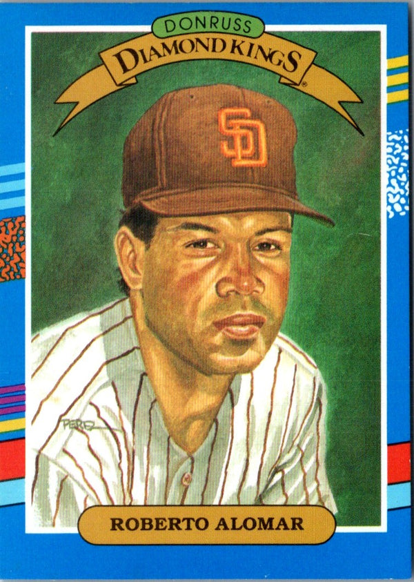 1991 Donruss Super Diamond Kings Roberto Alomar #12