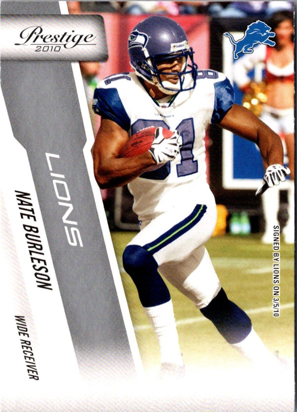 2010 Panini Prestige Nate Burleson #178